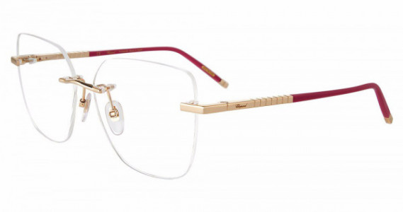 Chopard VCHG25M Eyeglasses, ROSE GOLD (300Y)