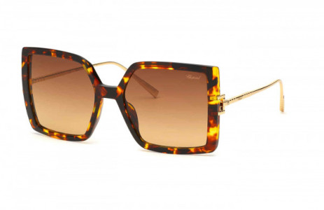 Chopard SCH334M Sunglasses, HAVANA (0745)