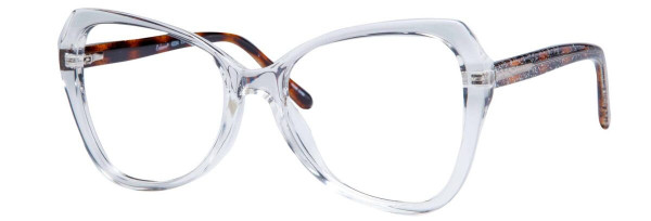 Enhance EN4334 Eyeglasses, Crystal/Tortoise Sparkle