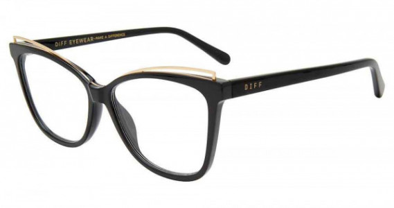 Diff VDFMLLY Eyeglasses, BLACK (BL) 0BLA