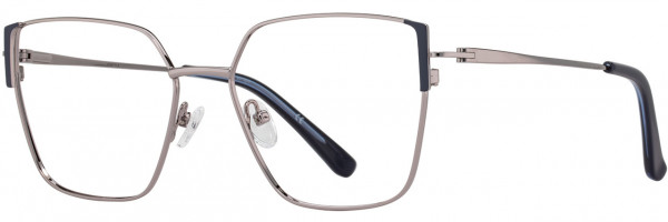 Adin Thomas Adin Thomas 594 Eyeglasses, 3 - Gunmetal / Navy