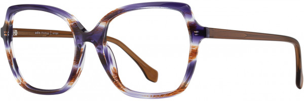Adin Thomas Adin Thomas 596 Eyeglasses, 2 - Violet Copper