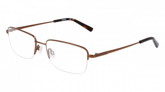 Flexon FLEXON H6067 Eyeglasses, (205) SHINY COFFEE