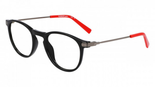 Flexon FLEXON J4016 Eyeglasses, (003) BLACK/RED