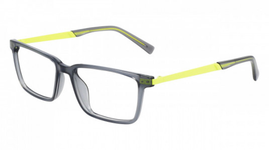 Flexon FLEXON J4018 Eyeglasses, (023) DARK GREY CRYSTAL/YELLOW