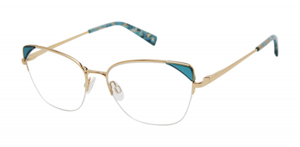 Brendel 922083 Eyeglasses, Gold/Teal - 20 (GLD)