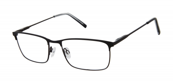 Geoffrey Beene G480 Eyeglasses, Black/Gunmetal (BLK)