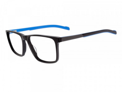 NRG G682 Eyeglasses, C-1 Black/Blue