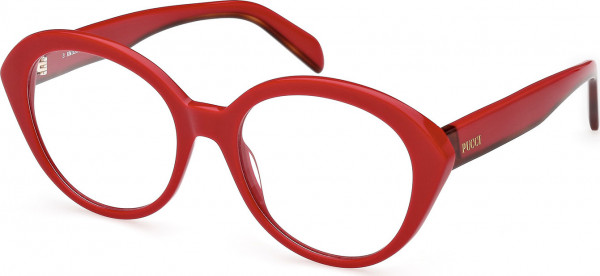 Emilio Pucci EP5223 Eyeglasses, 069 - Shiny Light Red / Red/Havana