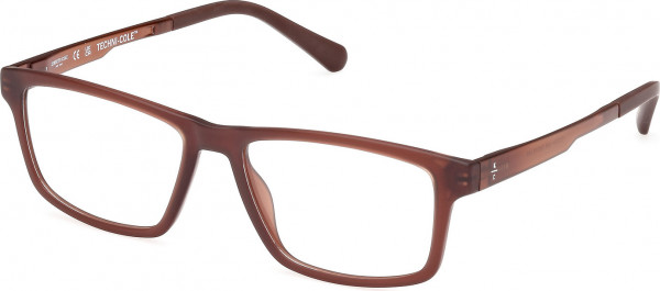 Kenneth Cole New York KC0354 Eyeglasses, 049 - Matte Dark Brown / Shiny Dark Brown
