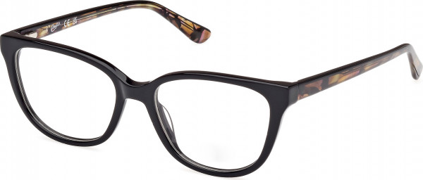 Candie's Eyes CA0217 Eyeglasses, 001 - Shiny Black / Shiny Black