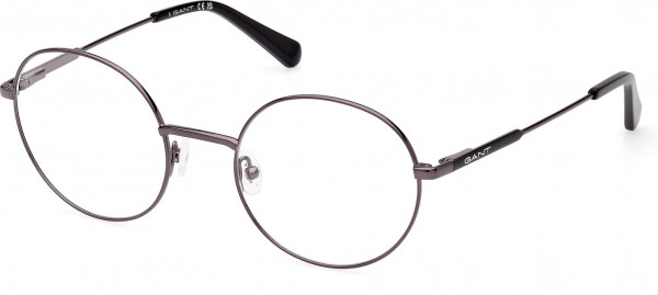 Gant GA3287 Eyeglasses, 008 - Shiny Gunmetal / Shiny Black
