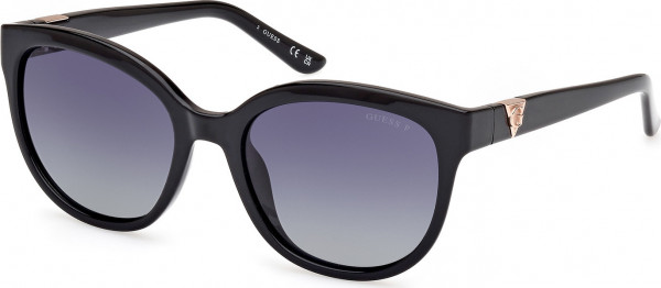 Guess GU7877 Sunglasses, 01D - Shiny Black / Shiny Black