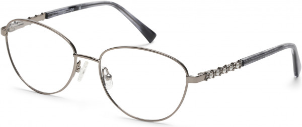 Viva VV8026 Eyeglasses, 014 - Shiny Light Ruthenium