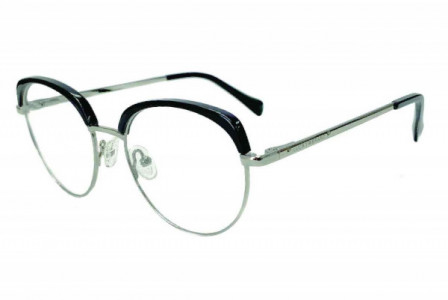 Lucky Brand VLBD129 Eyeglasses, SILVER/BLACK (0SIL)