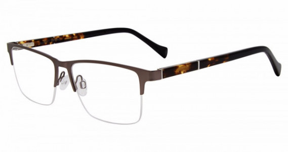 Lucky Brand VLBD320 Eyeglasses, GUNMETAL (0GUN)