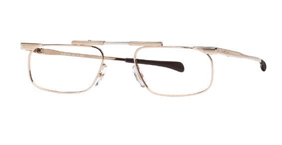 Prestige Optics Slimfold V Eyeglasses, Brown