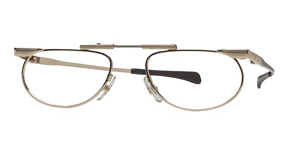 Prestige Optics Slimfold II Eyeglasses, Black