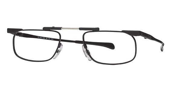 Prestige Optics Slimfold III Eyeglasses, Black