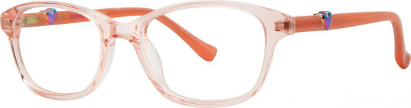 Kensie Humor Eyeglasses, Pink Crystal