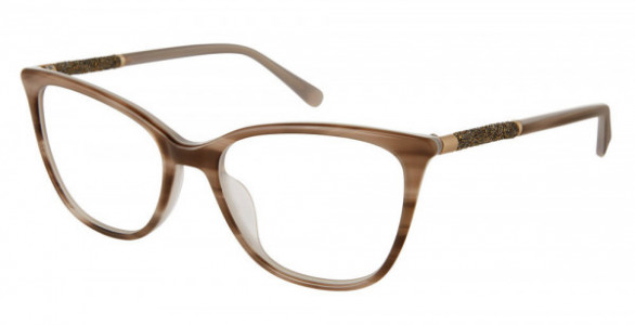 Phoebe Couture P358 Eyeglasses, brown