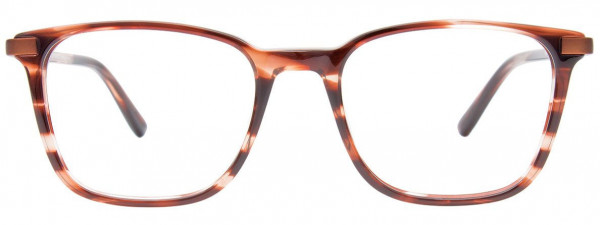 EasyClip EC664 Eyeglasses, 010 - Transparent Marble Brown