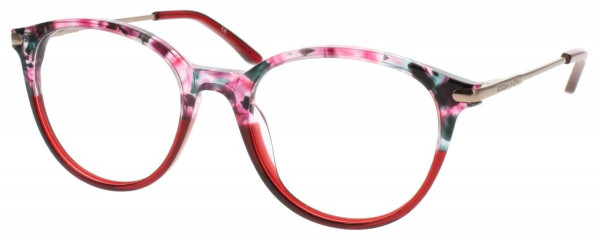 BCBGMAXAZRIA FENELLA Eyeglasses, Red Multi Fade