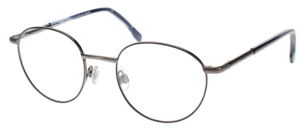 IZOD 2110 Eyeglasses, Black Pewter