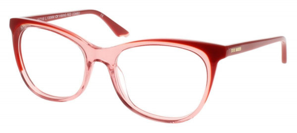 Steve Madden VIBING Eyeglasses, Red Combo