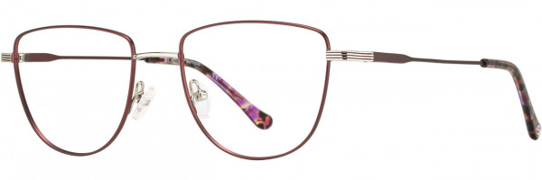 Cinzia Designs Cinzia Ophthalmic 5161 Eyeglasses, 1 - Wine / Silver