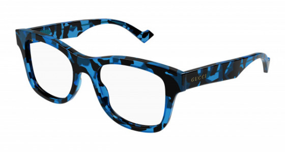 Gucci GG1332O Eyeglasses, 006 - HAVANA with TRANSPARENT lenses