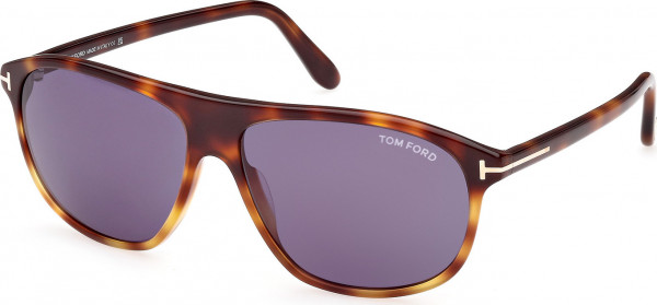 Tom Ford FT1027 PRESCOTT Sunglasses, 56V - Blonde Havana / Blonde Havana
