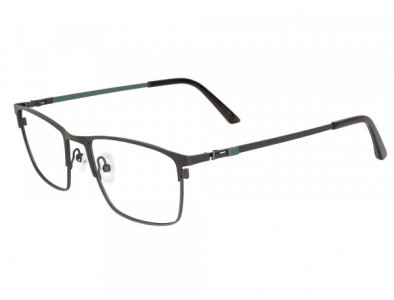 Club Level Designs CLD9365 Eyeglasses, C-2 Forest/Teal