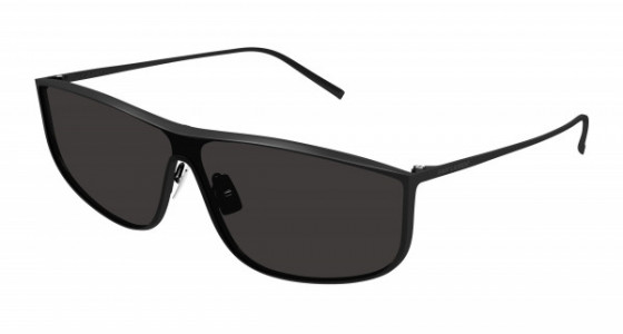 Saint Laurent SL 605 LUNA Sunglasses, 002 - BLACK with BLACK lenses