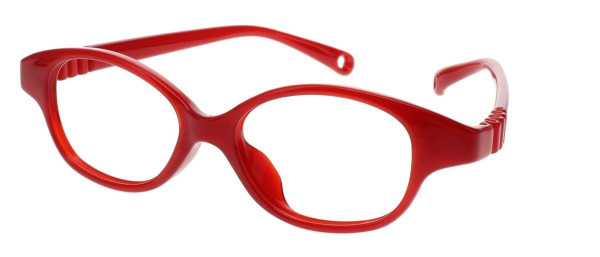Dilli Dalli BUDDY Eyeglasses, Red Transparent