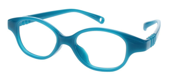 Dilli Dalli BUDDY Eyeglasses, Teal Transparent