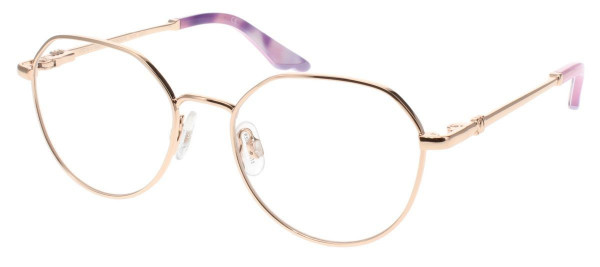 Steve Madden WONDERS Eyeglasses, Rose Gold