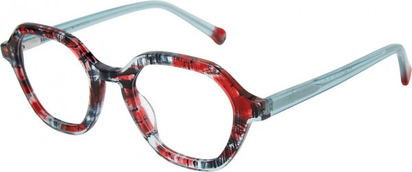 Exces EXCES 3185 Eyeglasses, 333 RED - GREY BLUE
