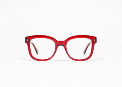 Mad In Italy Alicudi Eyeglasses, C0E - Transparant Red