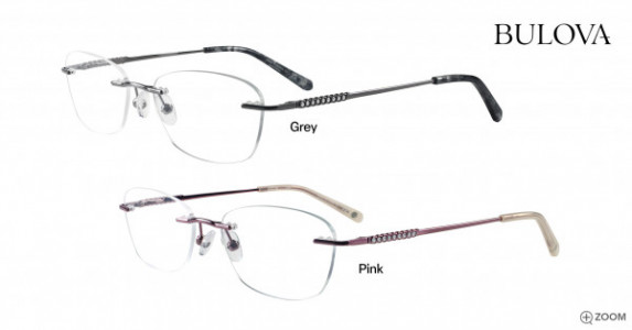 B.U.M. Equipment August Kenosha Eyeglasses, Pink