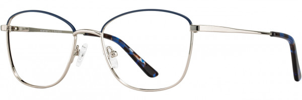 Elements Elements 452 Eyeglasses, 3 - Navy / Chrome
