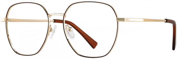 Adin Thomas Adin Thomas 600 Eyeglasses, 3 - Chocolate / Gold