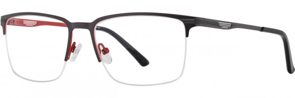 Adin Thomas Adin Thomas 604 Eyeglasses, 1 - Black / Red
