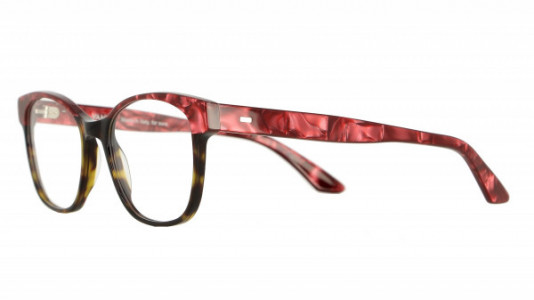 Vanni Spirit V1632 Eyeglasses, dark havana/ red dama