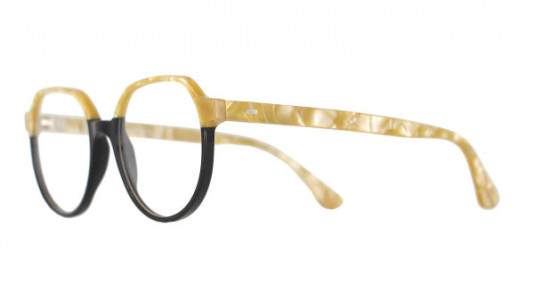 Vanni Spirit V1656 Eyeglasses, gold dama / black