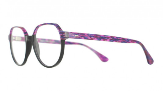 Vanni Spirit V1656 Eyeglasses, purple blade / black