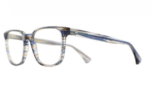 Vanni VANNI Uomo V2119 Eyeglasses, striped brown and blue
