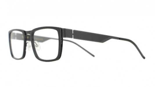 Vanni VANNI Uomo V4116 Eyeglasses, matt black / black acetate ring
