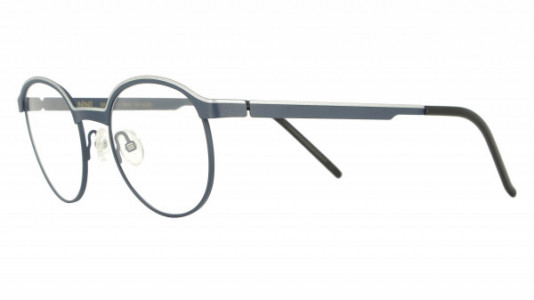 Vanni VANNI Uomo V6317 Eyeglasses, matt navy blue / silver line