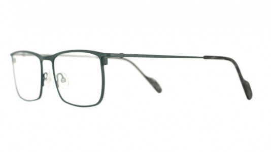 Vanni VANNI Uomo V6326 Eyeglasses, matt dark green with black top line